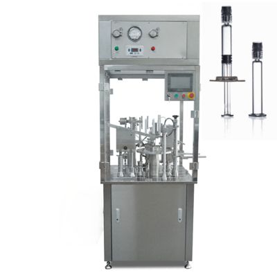 Macchina riempitrice per siringhe preriempite Ottimizzazione della linea di produzione Standard GMP/CE