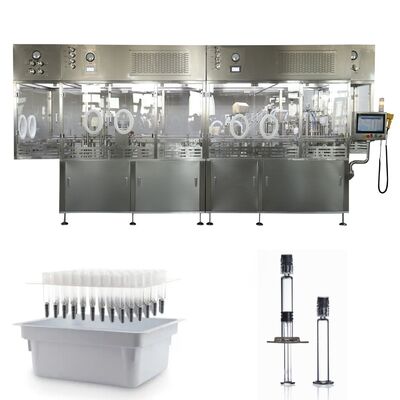 Macchina di riempimento automatico della siringa preriempita Luer Lock Capping Machine
