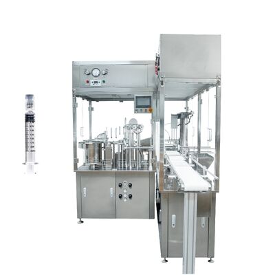 Macchina automatica di riempimento a vuoto per siringhe preriempite